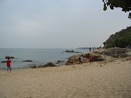 beach on Lamma Island